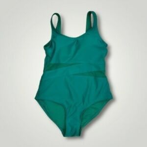 Catalina Green Size 2X (18/20W) Swim Bathing 1-PC Suit. Beach Pool Spr/Summer